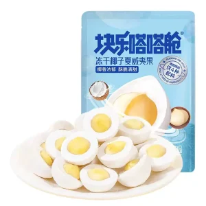 ZHONGBAO Sweet Freeze Dried Fruit Vegetable Coconut Macadamia Crisps Low Fat 30g Bag Ready Eat 12-Month Shelf Life
