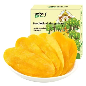 ZHONGBAO TAIMANGLE Tai Mango Bulk Packaging Preserved Candied Fruit Thick Cut Probiotics Dried Snack 15g 365 Days Shelf Dessert