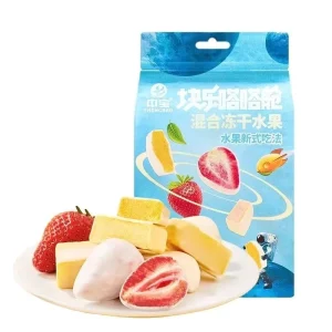 Zhongbao Bulk FD Mixed Fruits Crispy Halal Certified Vacuum Fried Freeze Dried Healthy Snacks Dry Fruits Mix OEM ODM