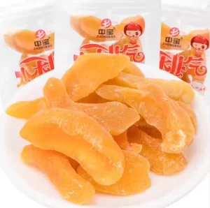 Zhongbao HALAL Dried Sliced Peach Mango Strawberry Orange Sweet Fruit Ready to Eat Bulk Pack