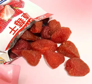 Zhongbao Preserved Sweet Dried Strawberry Slice Premium Fruit Snacks Dry Fruits Snack Shelf Life Bulk Dry Mixed Fruits