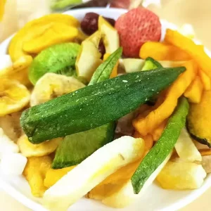 Zhongbao VF Mixed Fruit and Vegetable Snack 256g Bulk Packaging of Sweet Dried Fruits