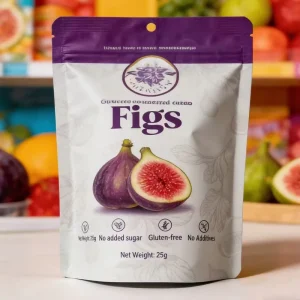 Ziplock Bags Custom Printed Nut Package Snack Bag Large Dried Fruit Pouch